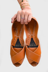 Noor-e-Kohsaar (Mustard Ladies Khussa)