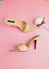Soft Serenity Heels (Beige)