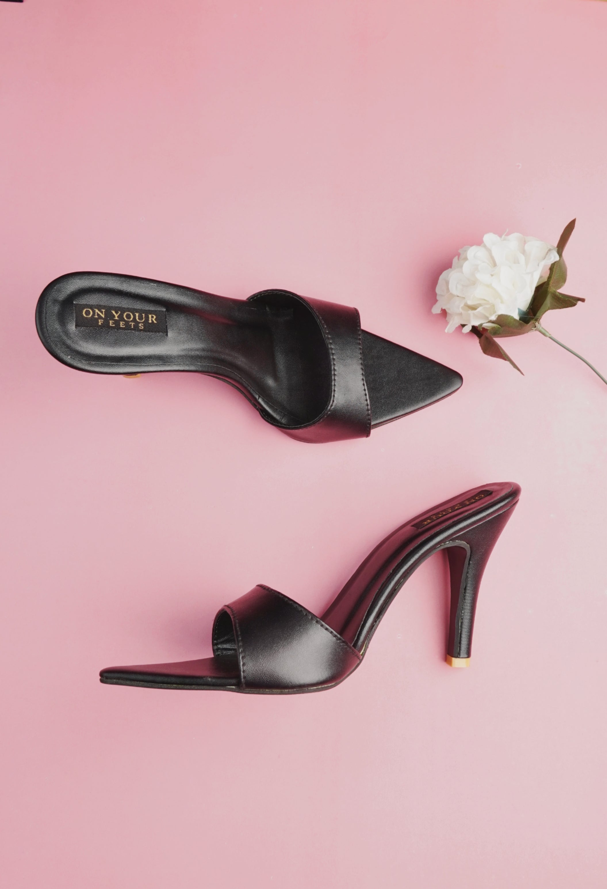 Soft Serenity Heels (Black)