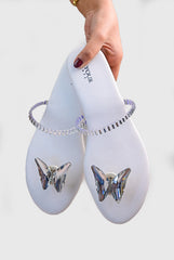 Swallowtail Butterfly (White)