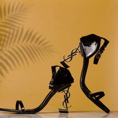 BLACK OPYUM HEEL